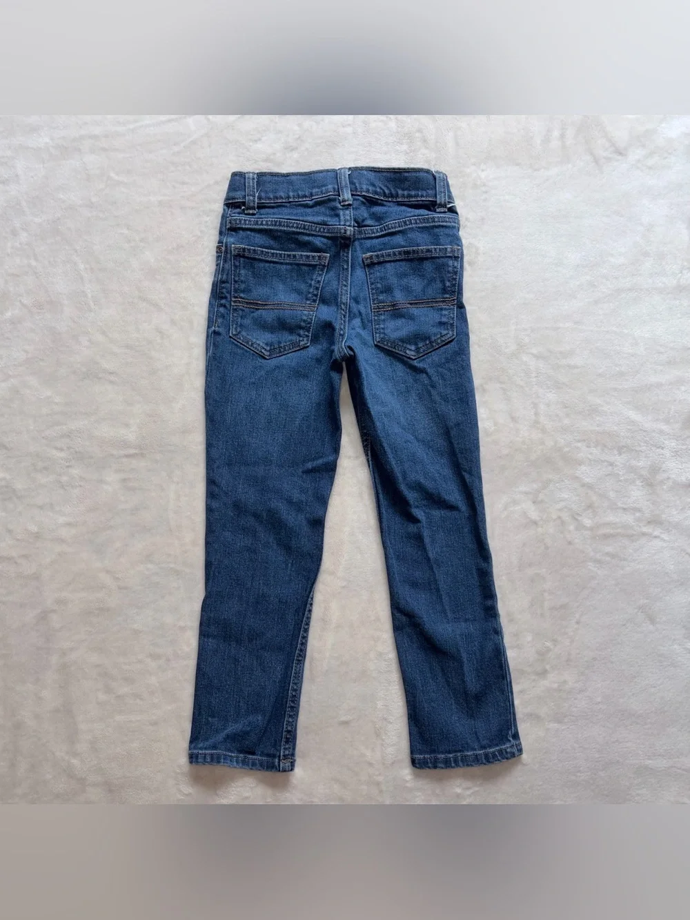Boys Dress Shirt & Jeans Bundle - Short Sleeve Polo Top & Skinny Jeans, Size 5/6 - Picture 9 of 9